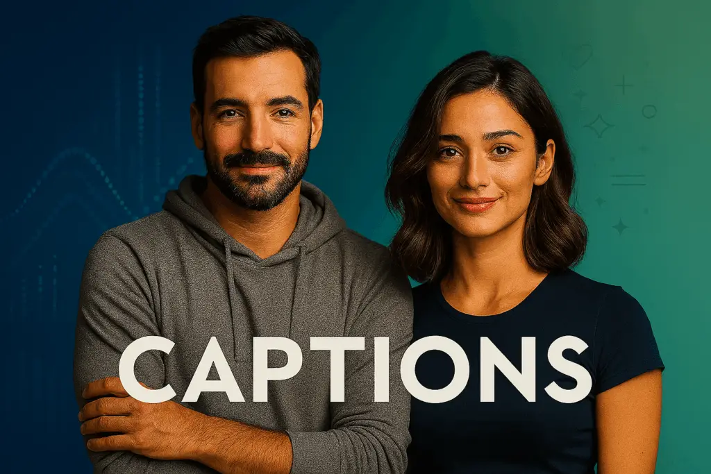 Leo und Lia präsentieren Caption-Vorlagen für Creator:innen – digitale Empathie und Klartext für TikTok, Instagram und Threads.
